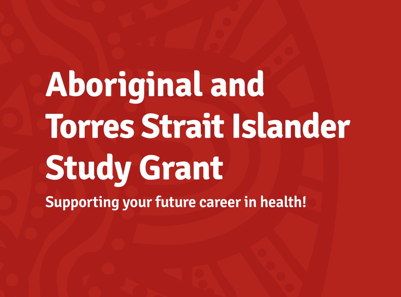 Aboriginal and Torres Strait Islander Study Grant Tile2