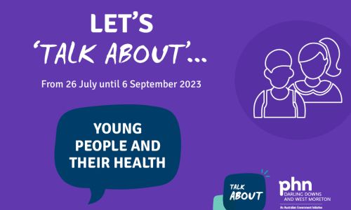 It’s time to ‘TALK ABOUT’ young people and their health