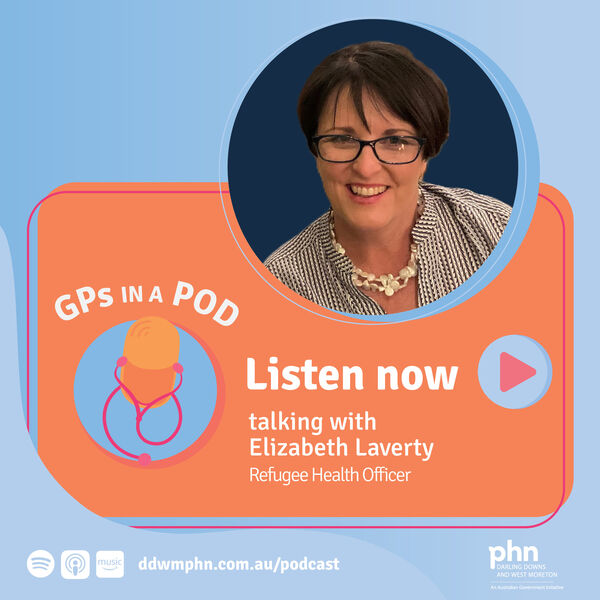 Episode 35: Refugee Health Part 2 - with Elizabeth Laverty (Multicultural Australia) Image