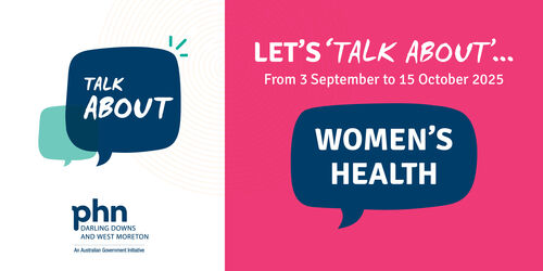 Let’s TALK ABOUT Women's Health Image