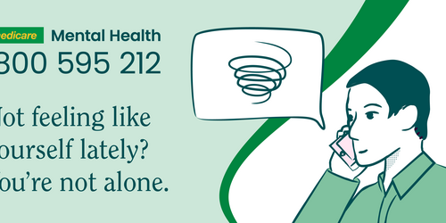 Medicare Mental Health phone line service Image