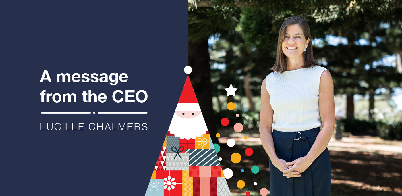 An end of year message Image