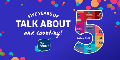 Celebrating five years of TALK ABOUT