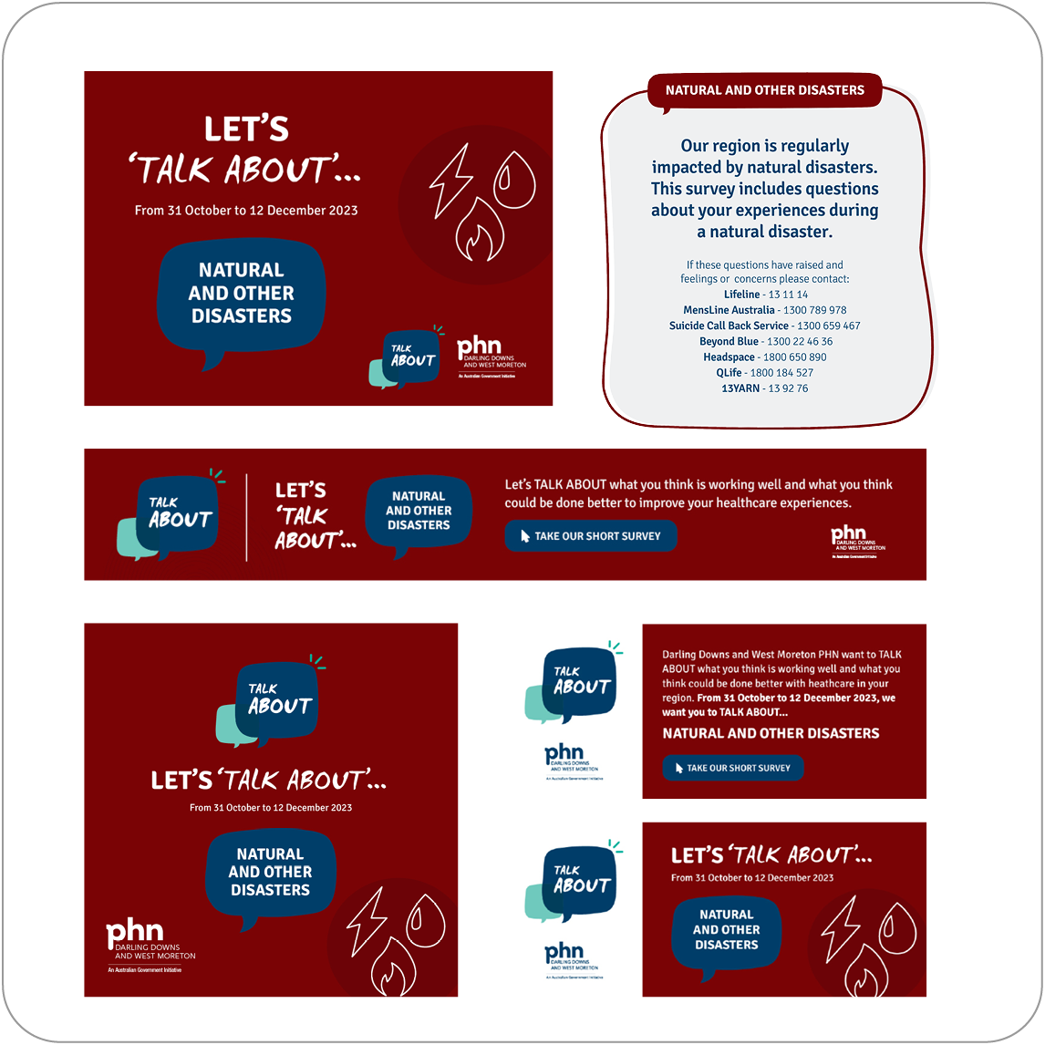 Talk About Disaster Website Banners6